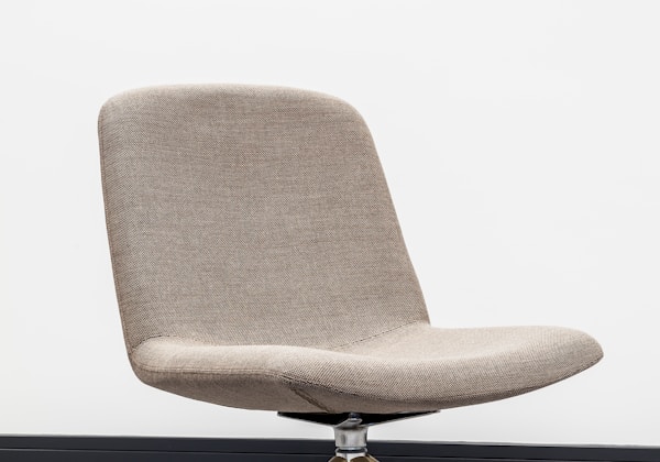 Ergonomic chair in a home office